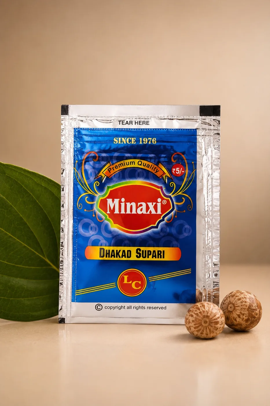 Minaxi Dhakad Supari 5rs ( 170 Gm )