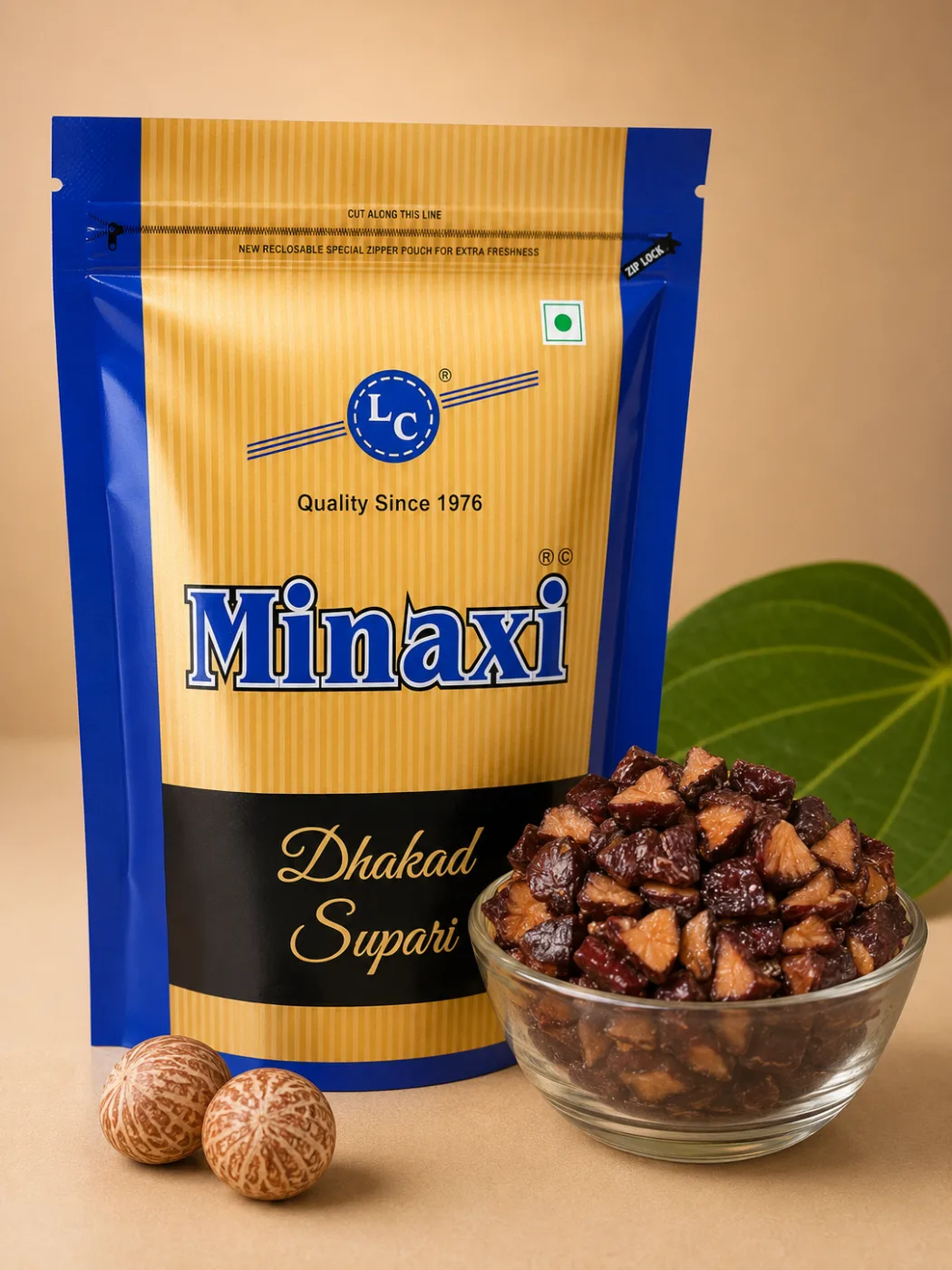 Minaxi Dhakad Blue 250 Gm Supari (Bda Dana)